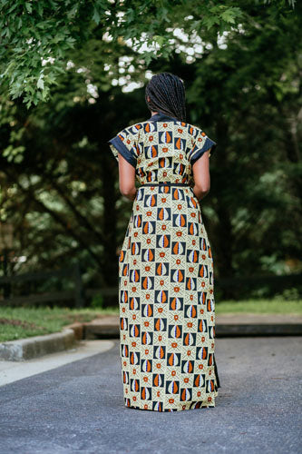 African Print Duster-Bumi