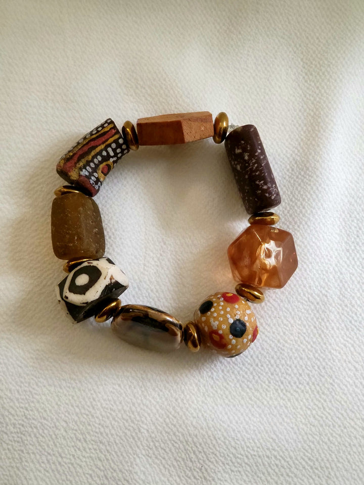 Beaded African Bracelet-Uju