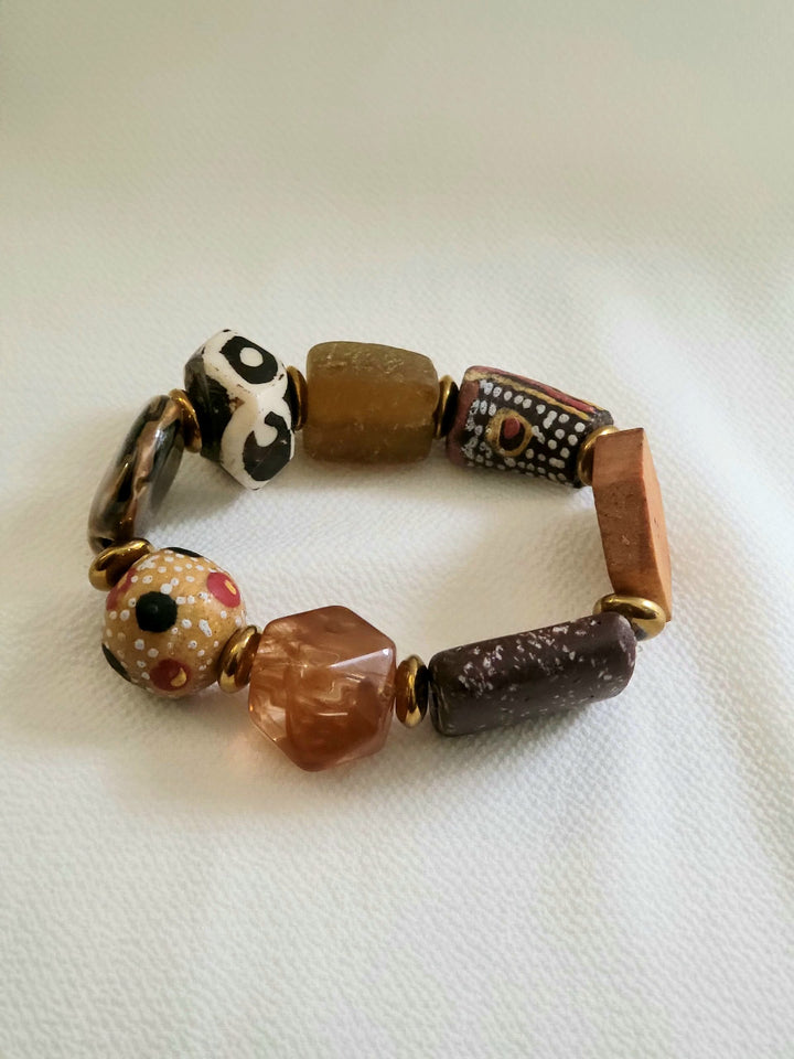 Beaded African Bracelet-Uju