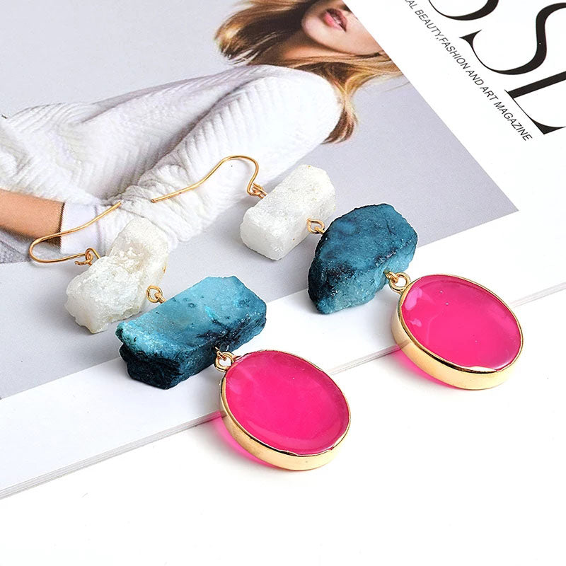 Flash Stone Earrings