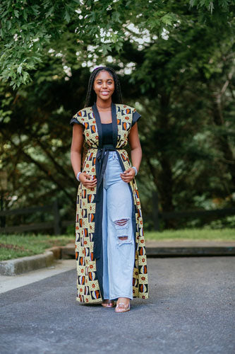 African Print Duster-Bumi