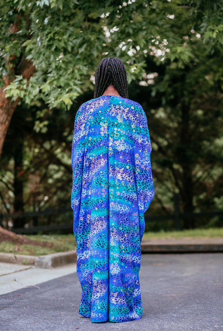 Blue Goddess Kaftan