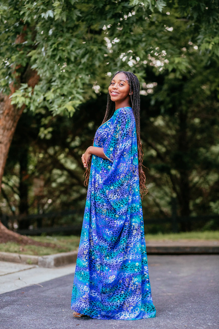 Blue Goddess Kaftan