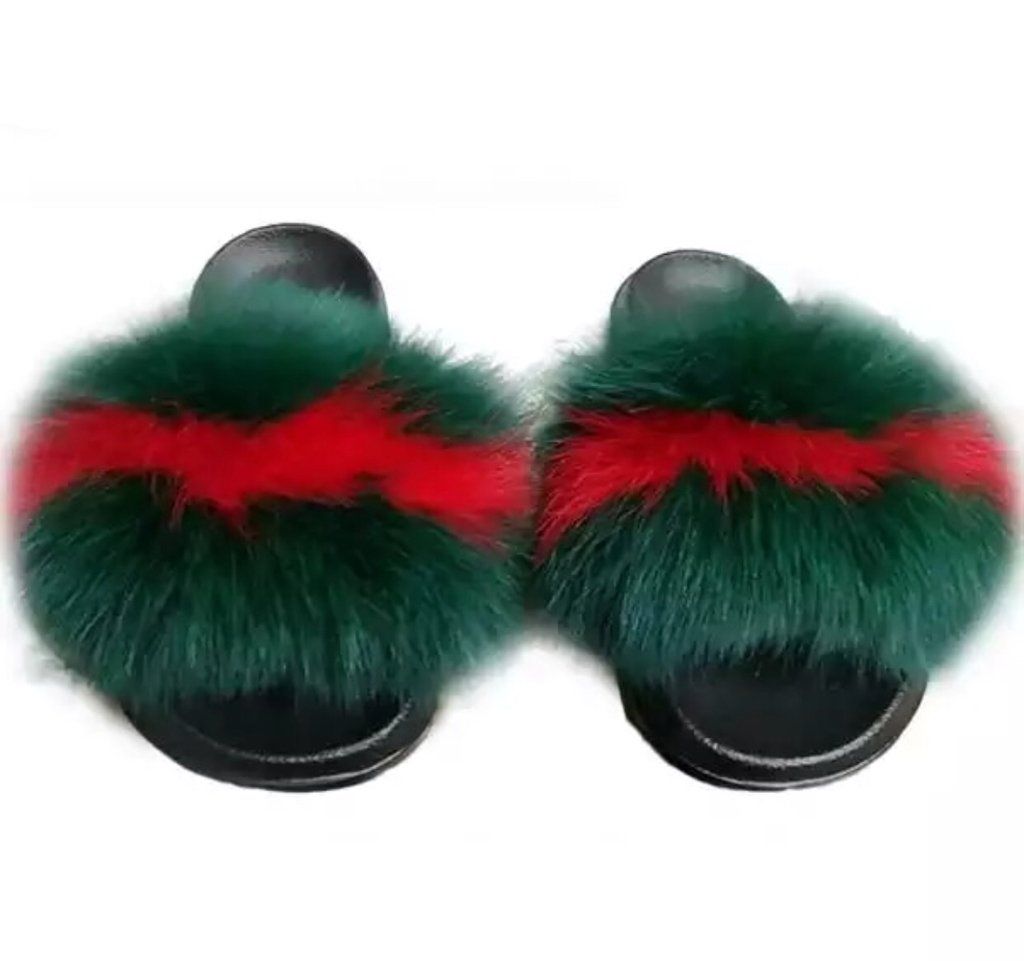 Fluffy Fur Slides