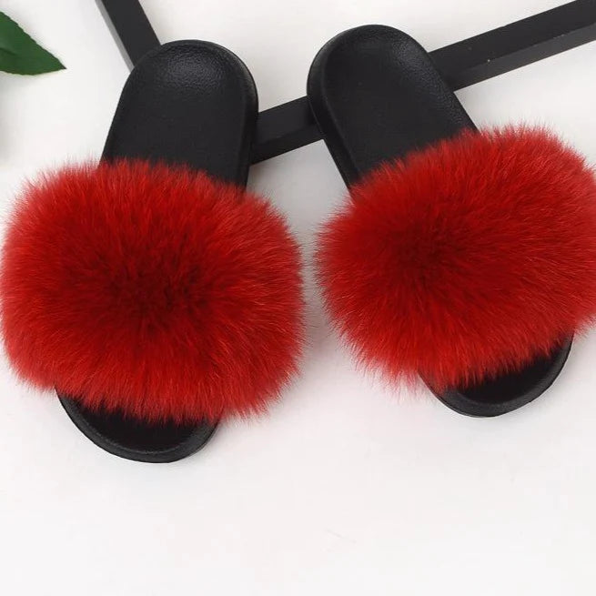 Fluffy Fur Slides