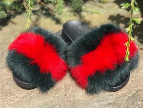 Fluffy Fur Slides