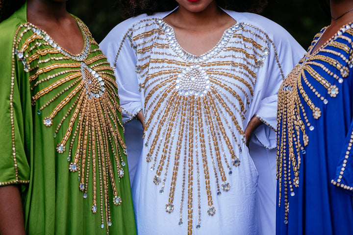 Bright Colorful Kaftan-Magda